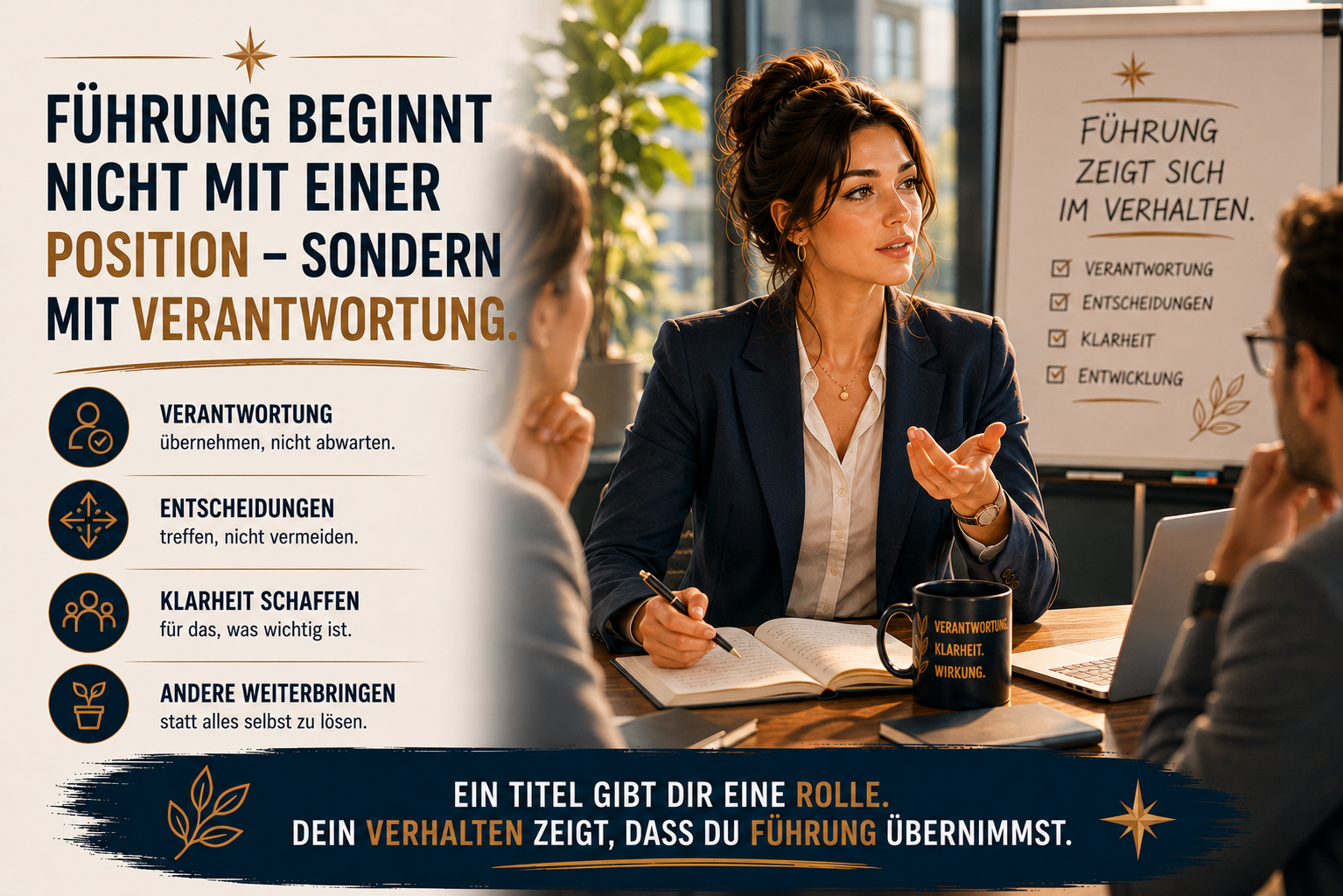 Führung beginnt nicht mit einer Position – sondern mit Verantwortung